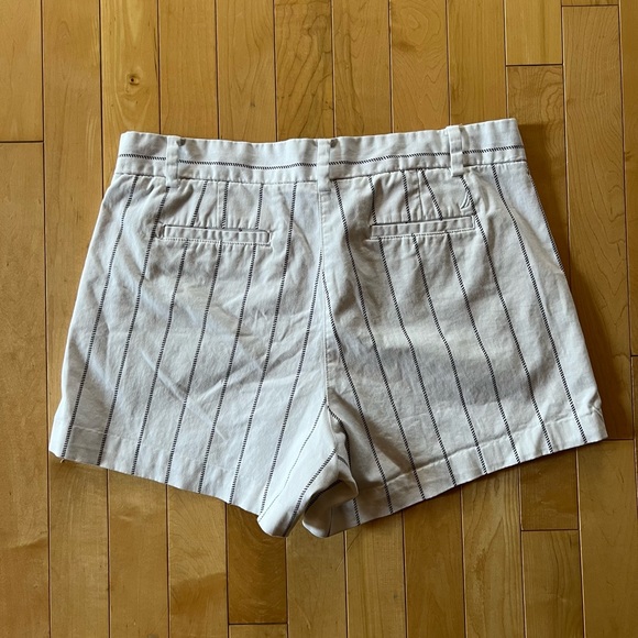Nautica Navy Pinstripe Shorts - Picture 3 of 5